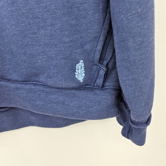 Free People Movement Ombre Metti Crew Sweatshirt Blue Women’s Size M Athleisure - Picture 7 of 13